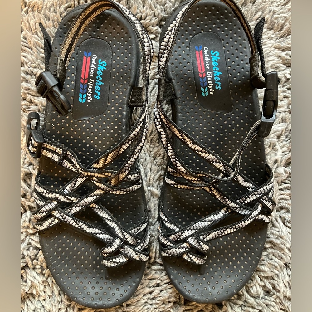 Skechers Women's Black Sandals